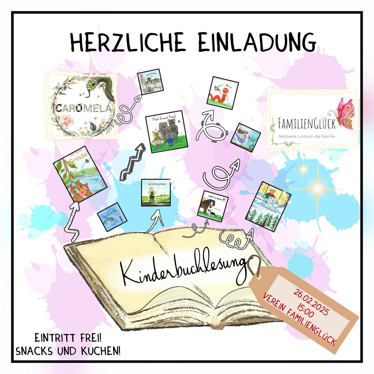 Kinderbuchlesung mit Caromela