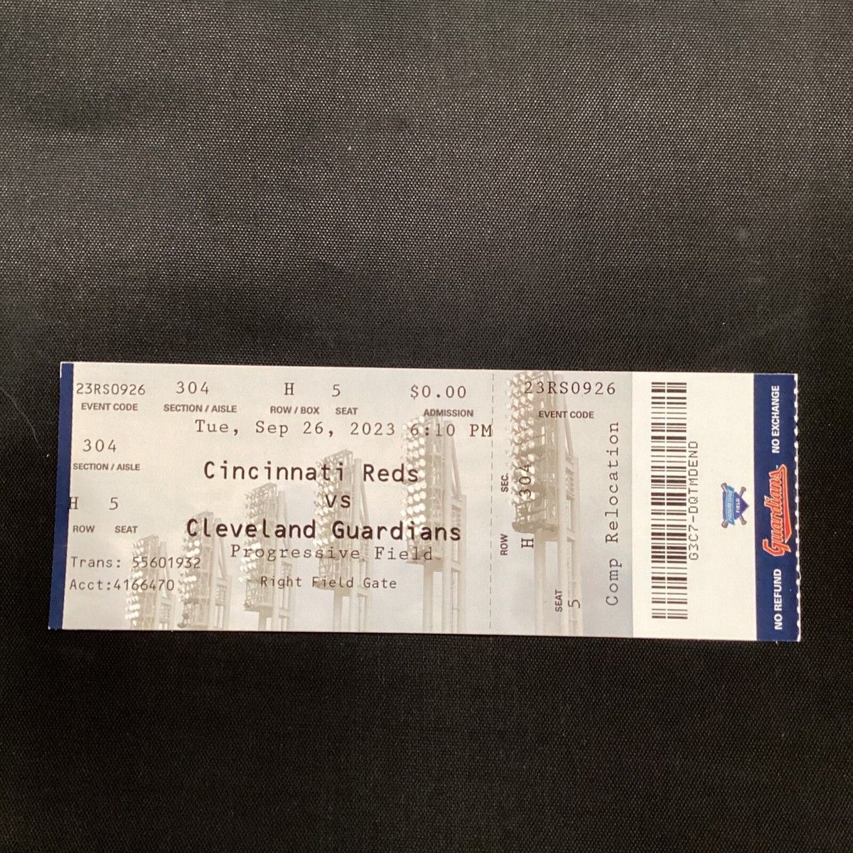 Cincinnati Reds at Cleveland Guardians at Progressive Field