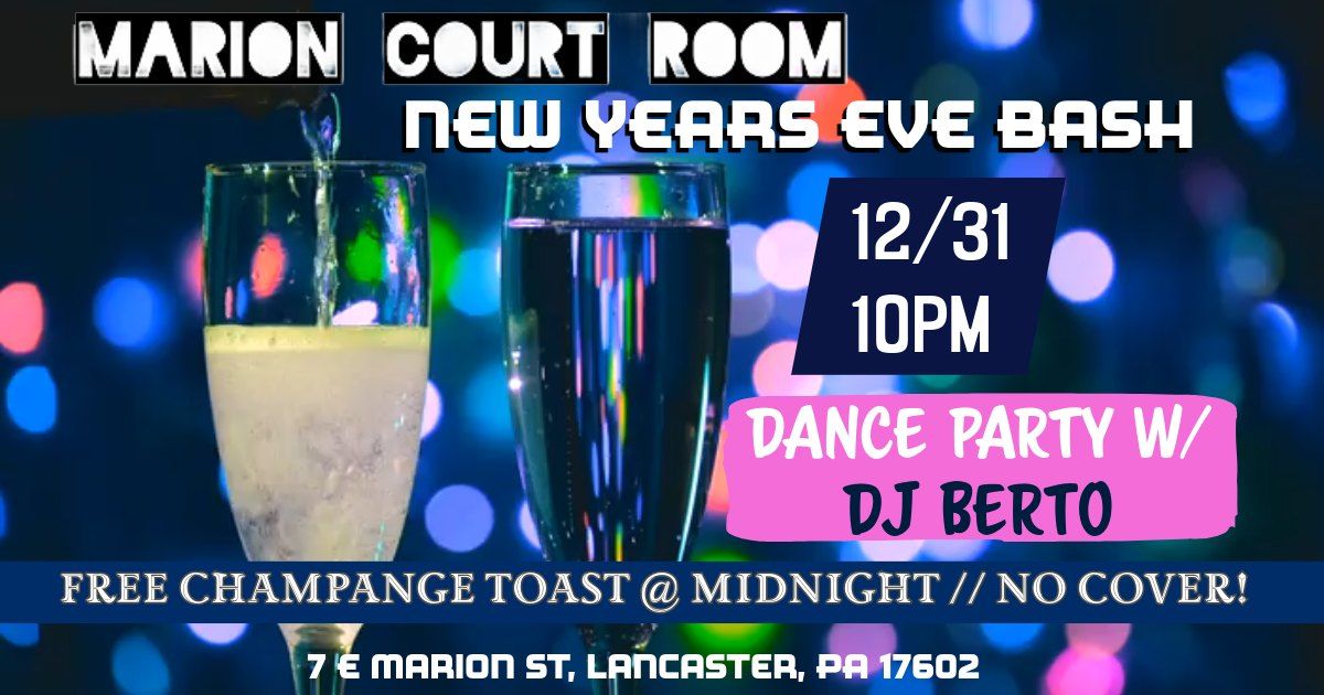 New Years Eve Party @ Marion Court Room