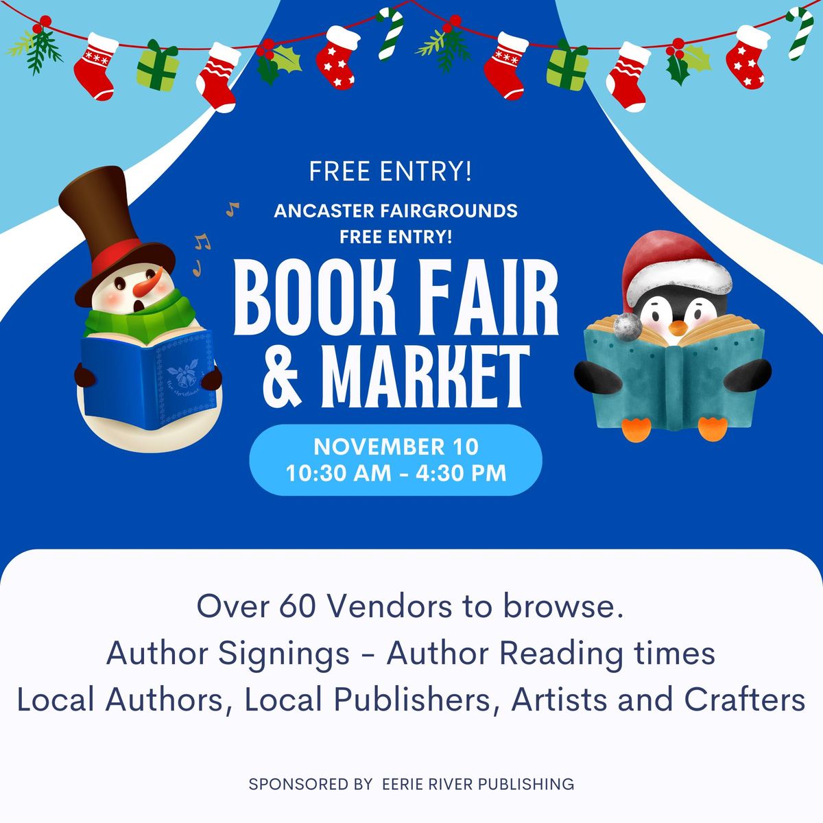 ANCASTER - BOOK FAIR & MAKERS MARKET!