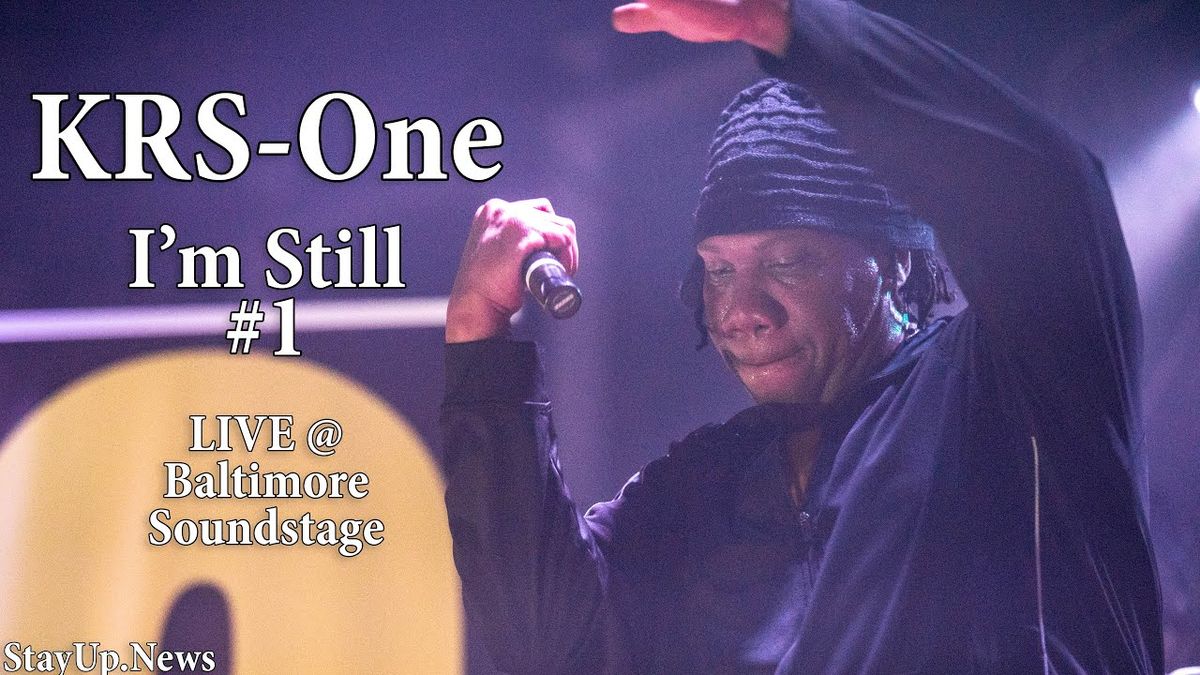 KRS-One at Baltimore SoundStage