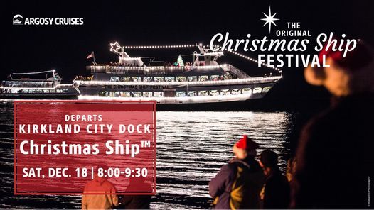 Argosy Cruise Christmas Ship 2022 Christmas Ship™ | Dec. 18, Kirkland City Dock, 18 December 2021