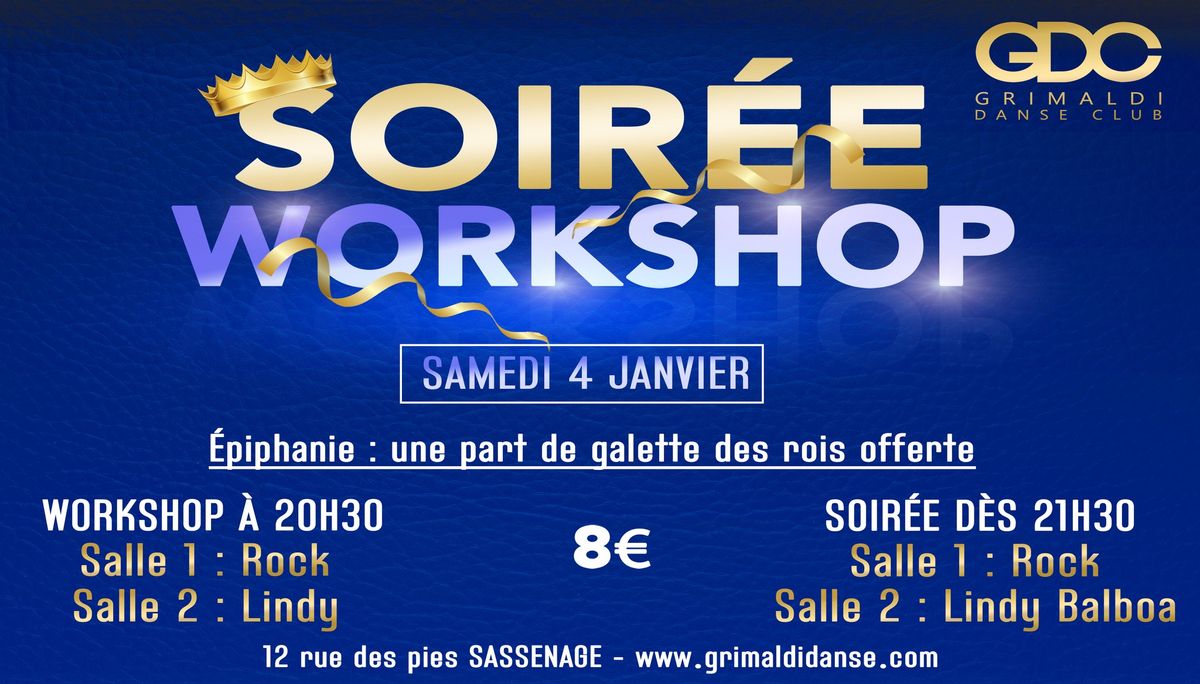 Soir\u00e9e Rock & Swing + Workshops