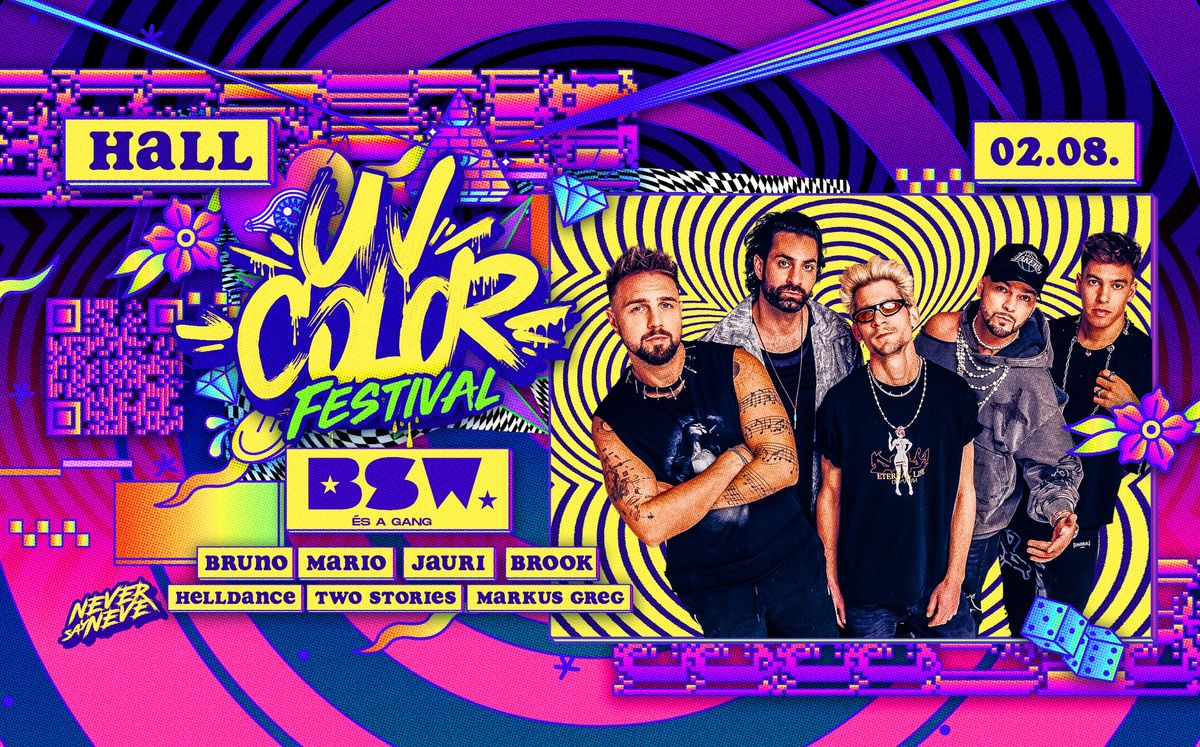 UV Color Festival\u00ae \u2718 NEVER SAY NEVER I 02.08. I HALL