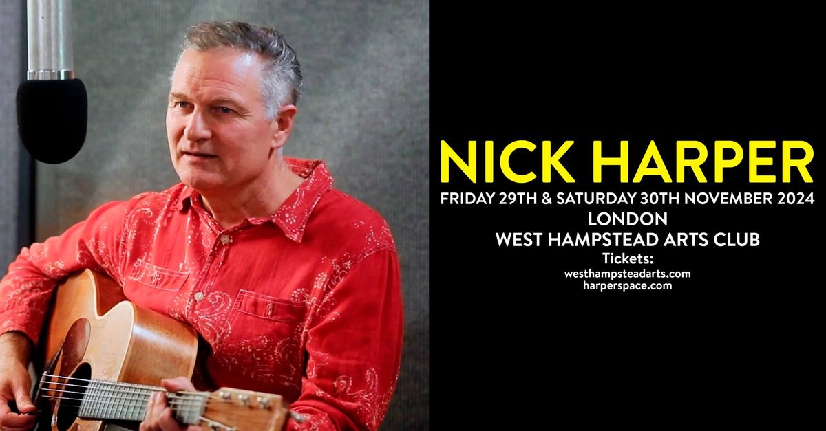 NICK HARPER LIVE IN LONDON 