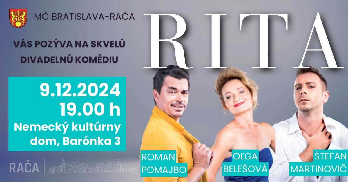 RITA - skvel\u00e1 divadeln\u00e1 kom\u00e9dia