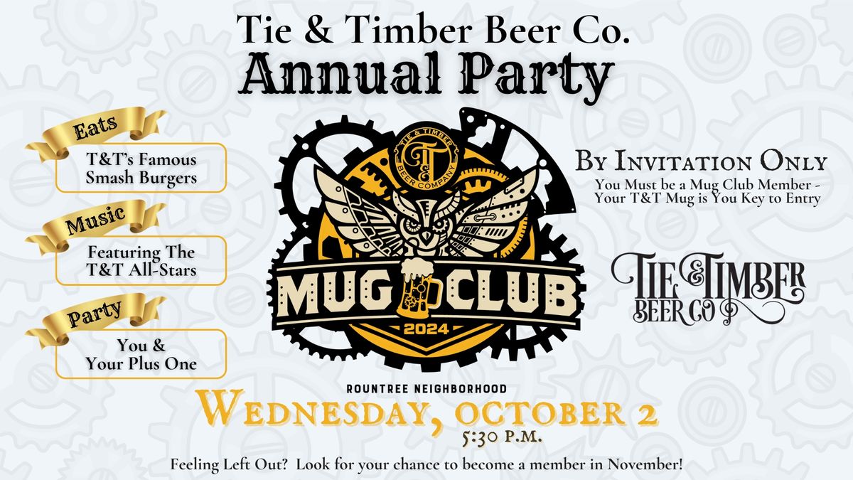 Annual Mug Club Party