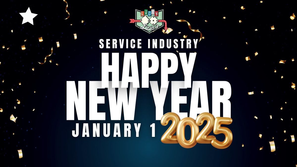 Service Industry New Year's Eve Party 