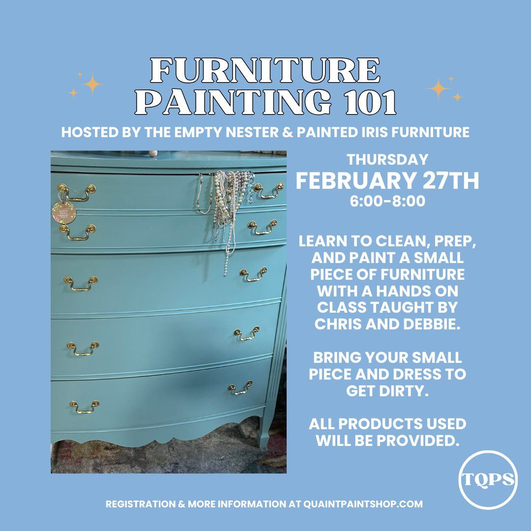 FURNITURE PAINTING 101