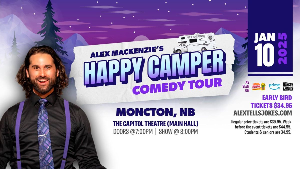 ECL Productions Presents: Alex Mackenzie Live! Moncton!