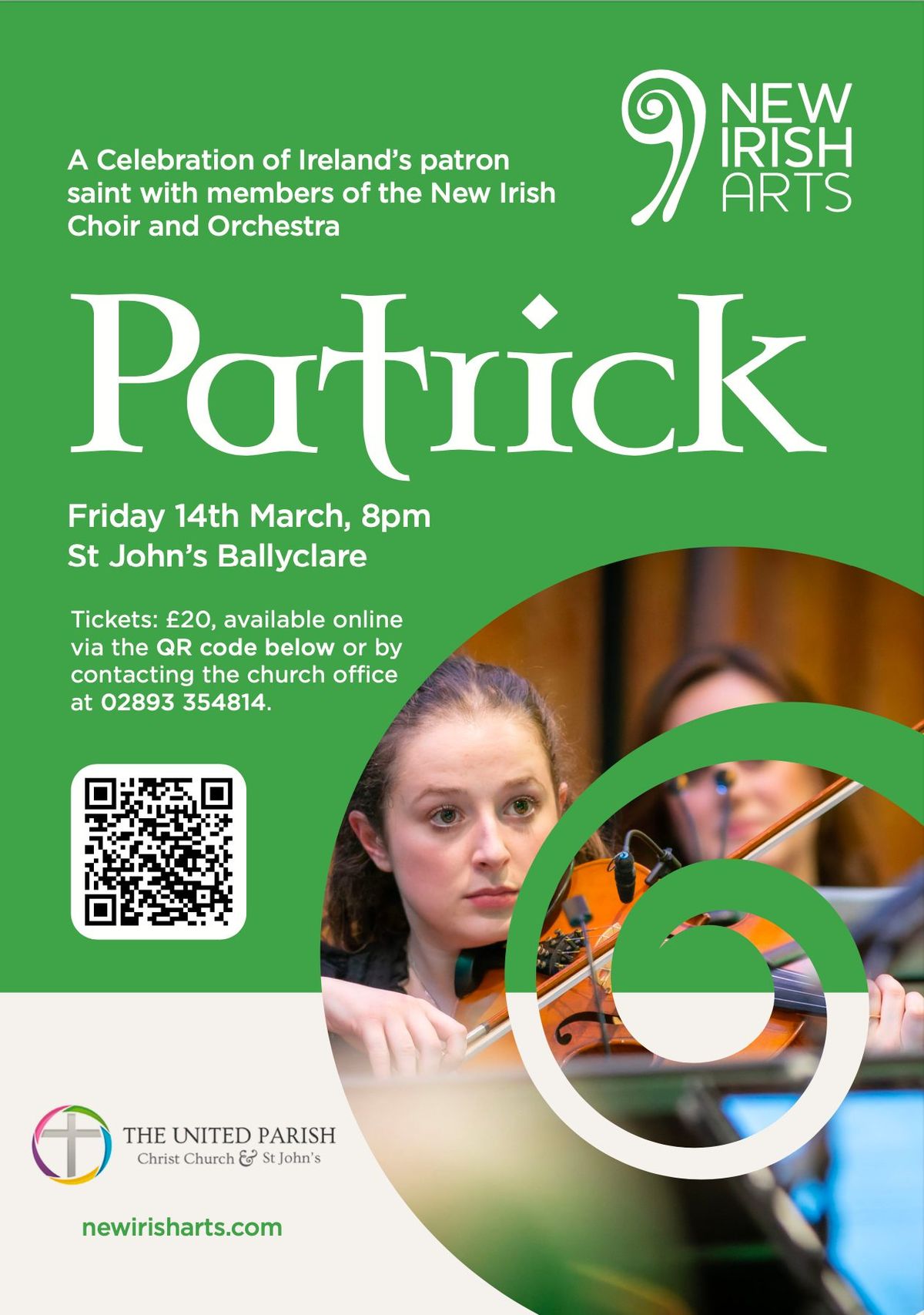 New Irish Arts presents 'Patrick'