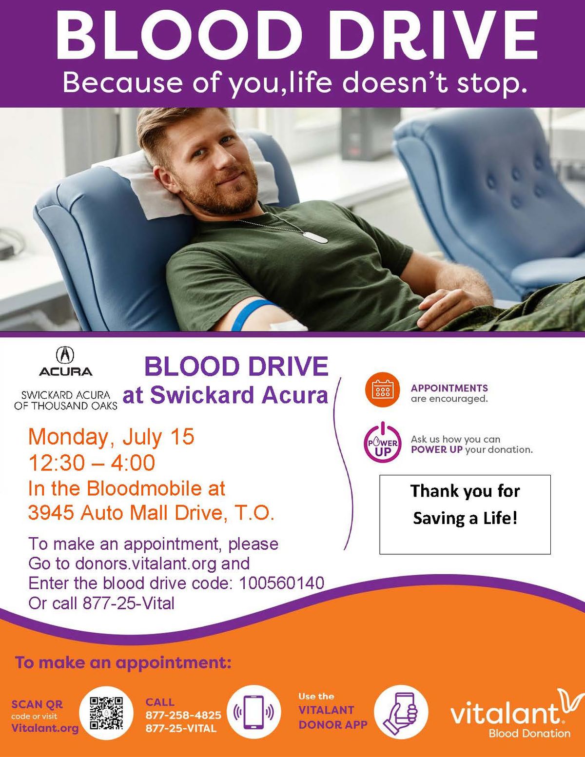 Blood Drive Event