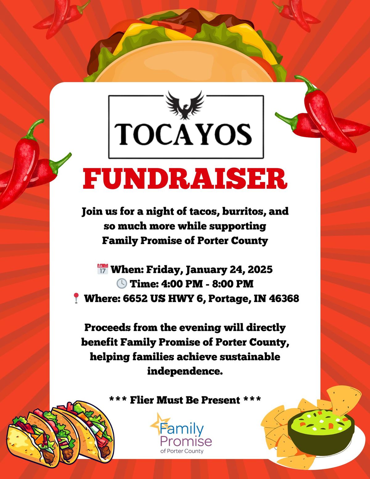 Tocayos Give Back Night