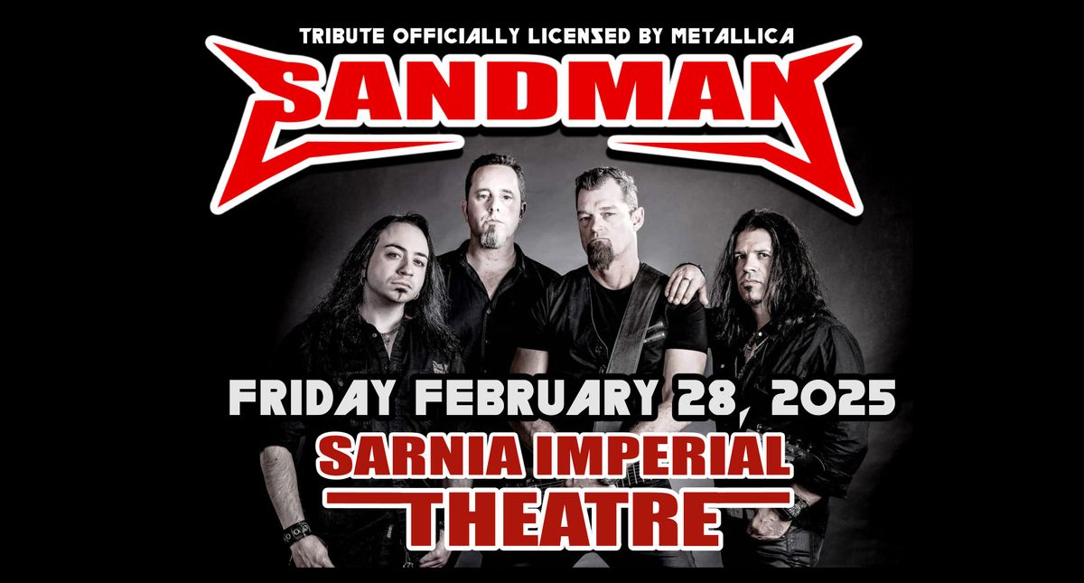 SANDMAN! Metallica Tribute - Sarnia, ON.