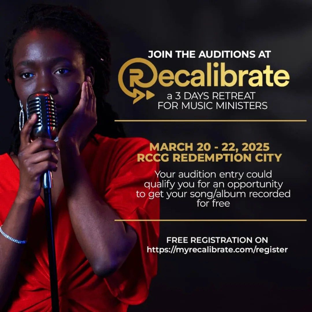 Recalibrate 2.0 AUDITION ALERT!