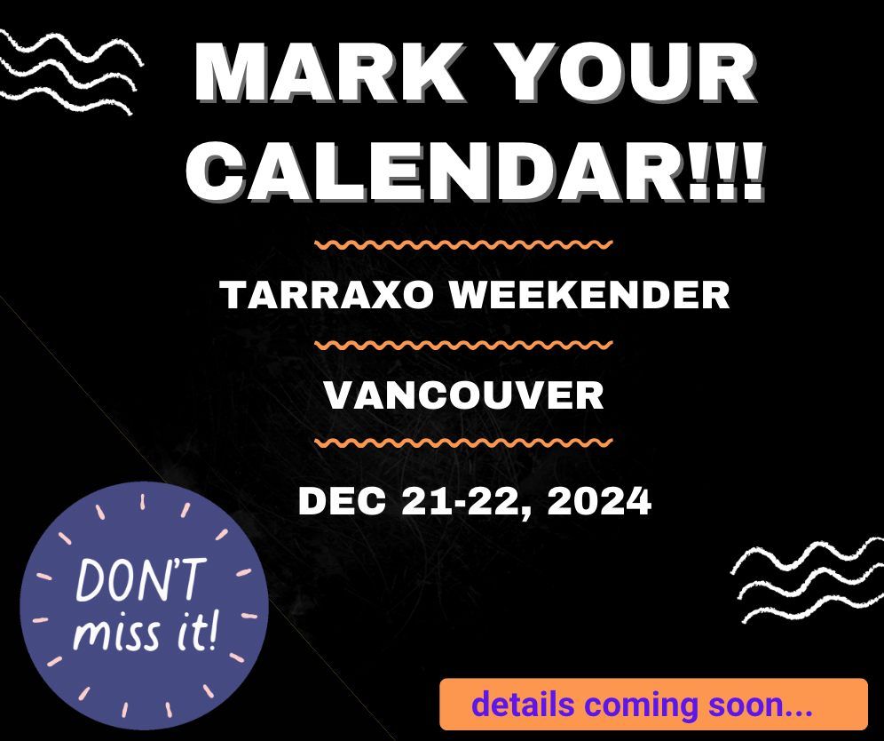 Vancouver Tarraxo Weekender with Emily 