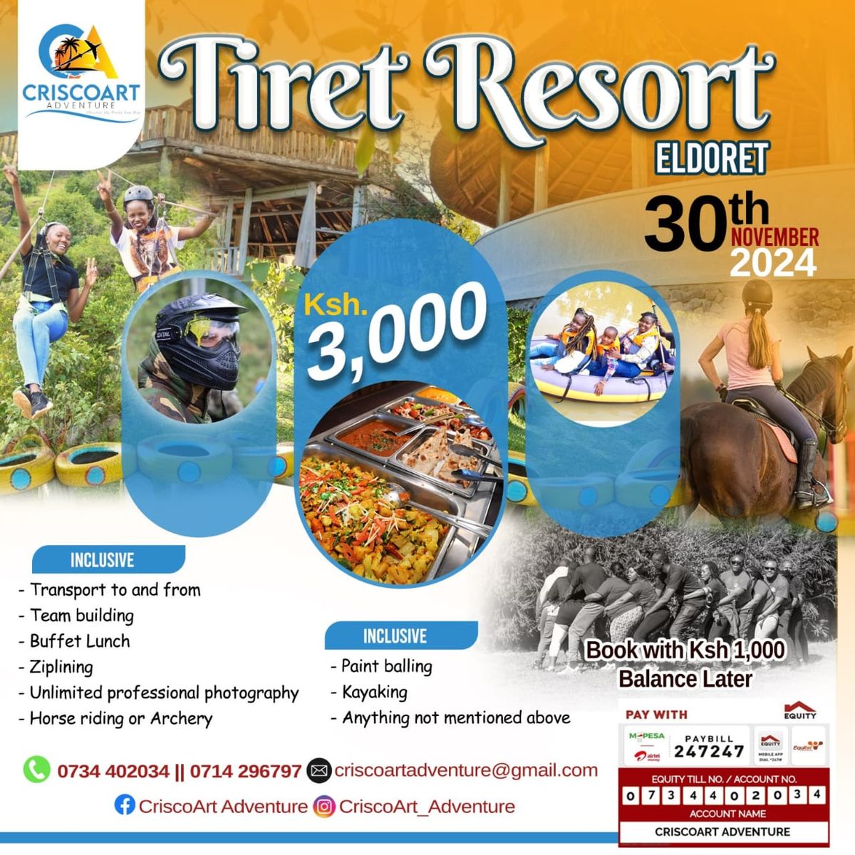 TIRET RIVERSIDE RESORT ( ELDORET )