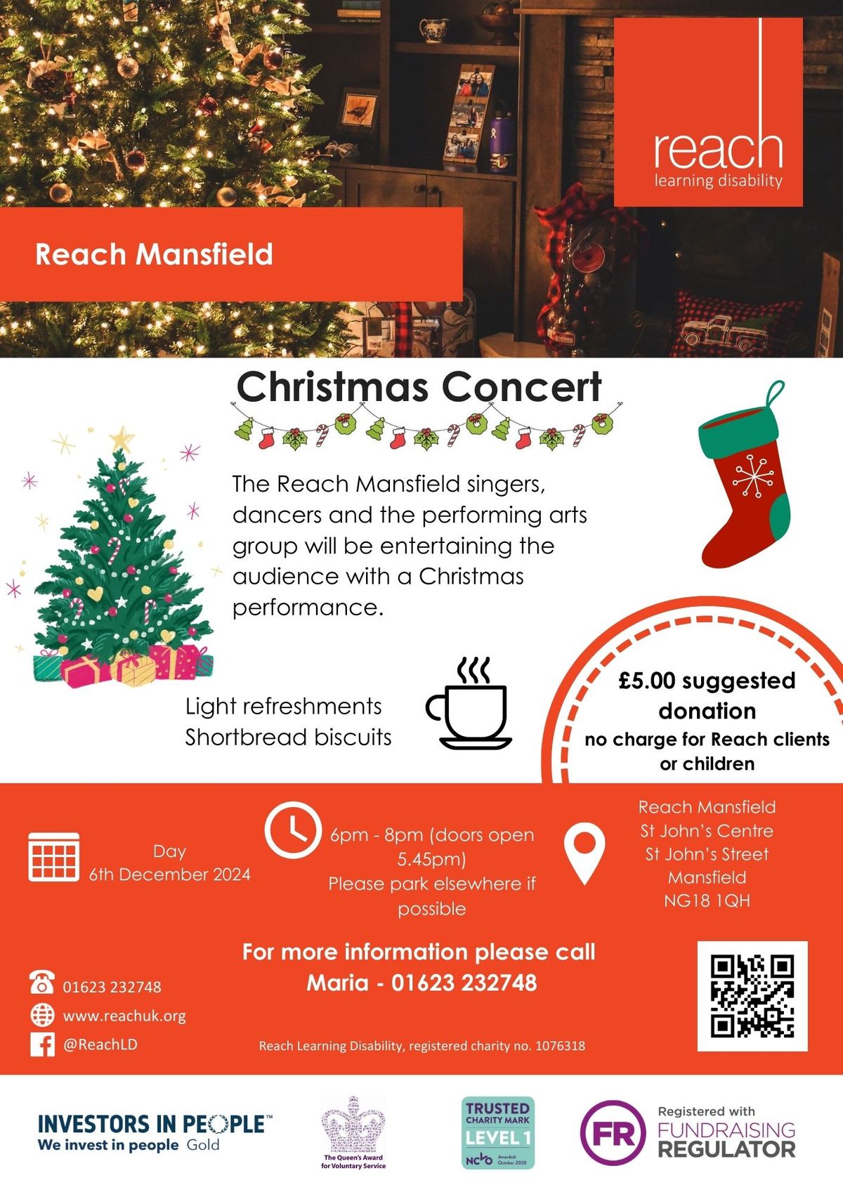 Reach Mansfield Christmas Concert