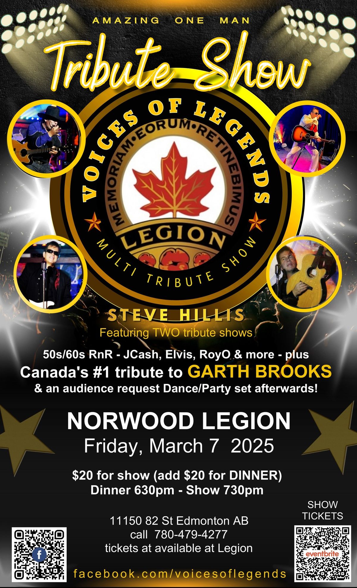 Norwood Legion presents VOICE OF LEGENDS