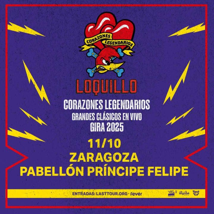 Loquillo en Pabell\u00f3n Pr\u00edncipe Felipe, Zaragoza 2025 in Zaragoza