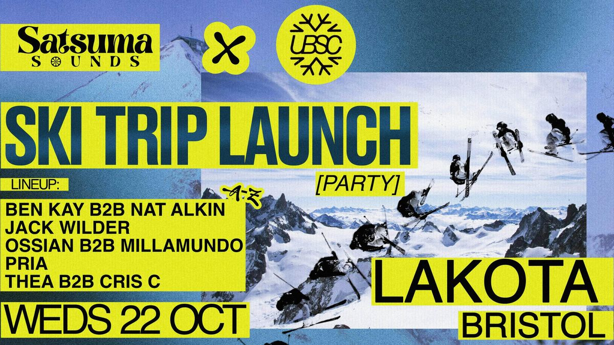 SATSUMA X UBSC: Ski Trip Launch Party