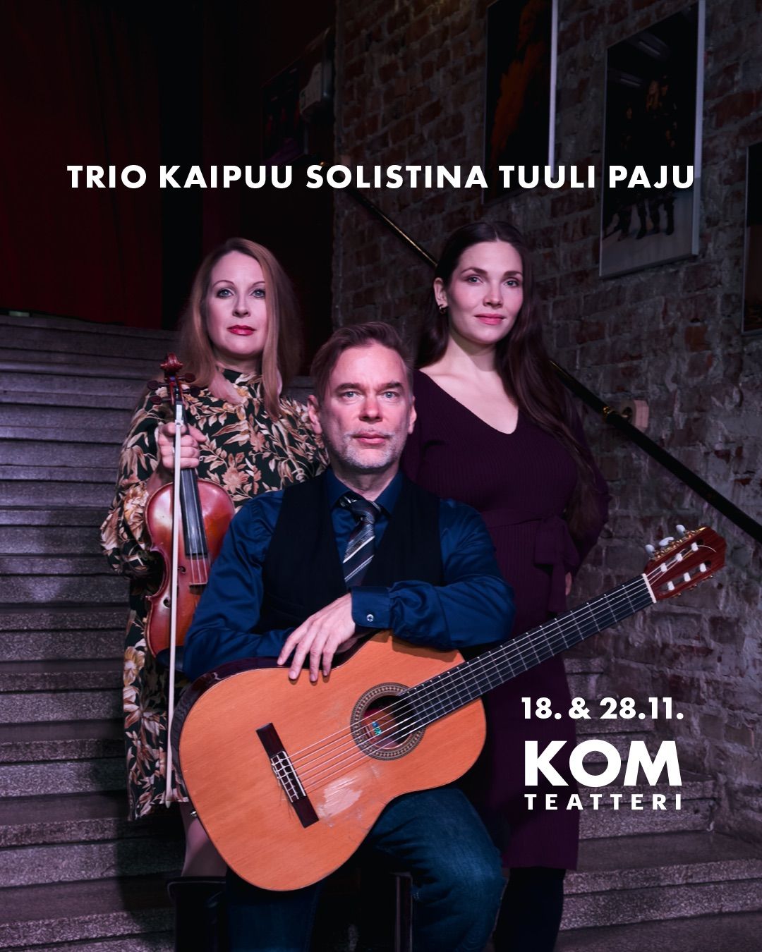 "Muuta en koskaan tahdo" Trio Kaipuu solistina Tuuli Paju