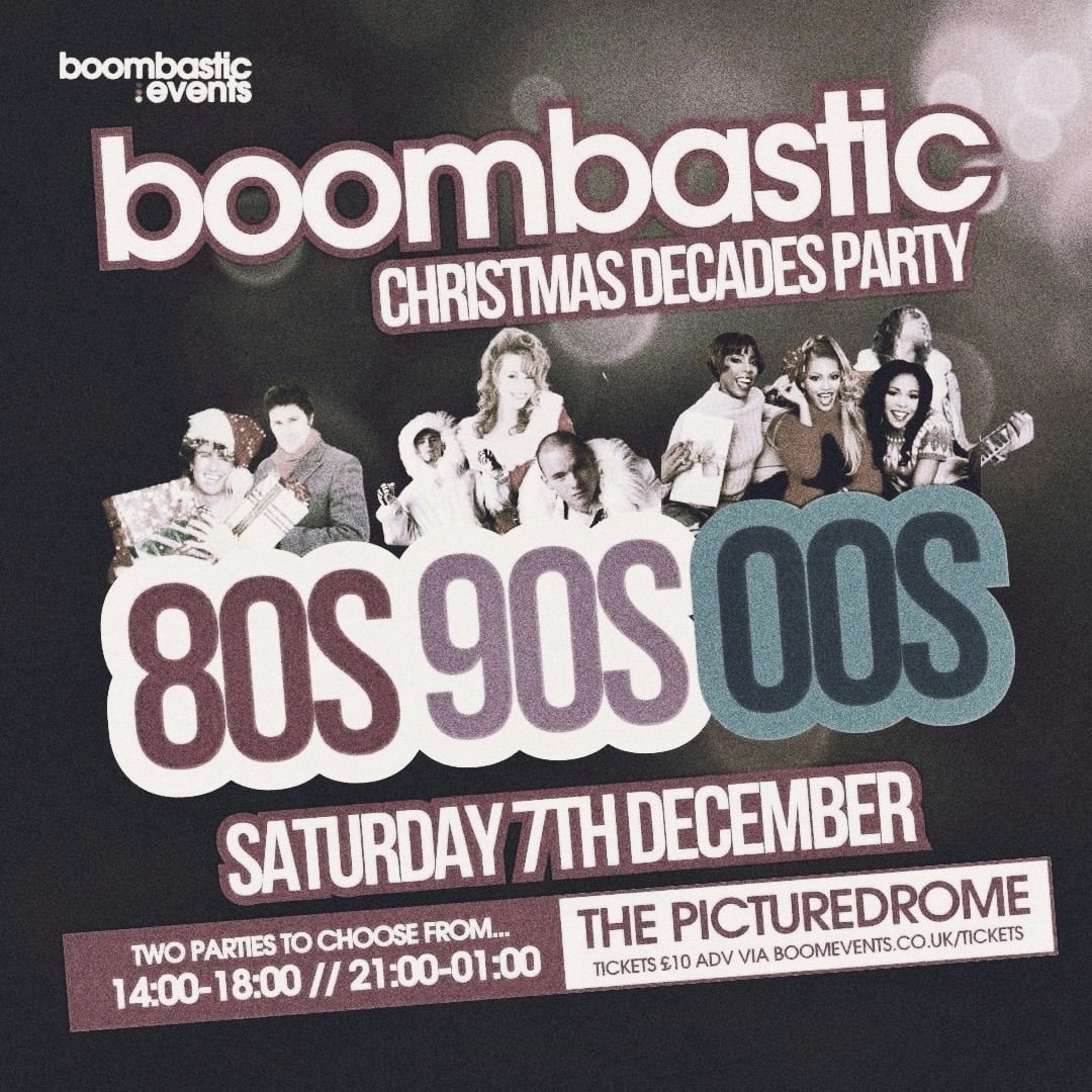 [SOLD OUT] Boombastic Christmas Decades Party - 80s\/90s\/00s (9pm)