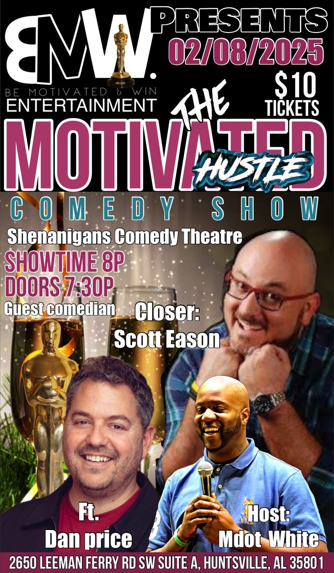 MOTIVATED HUSTLE COMEDY SHOW 