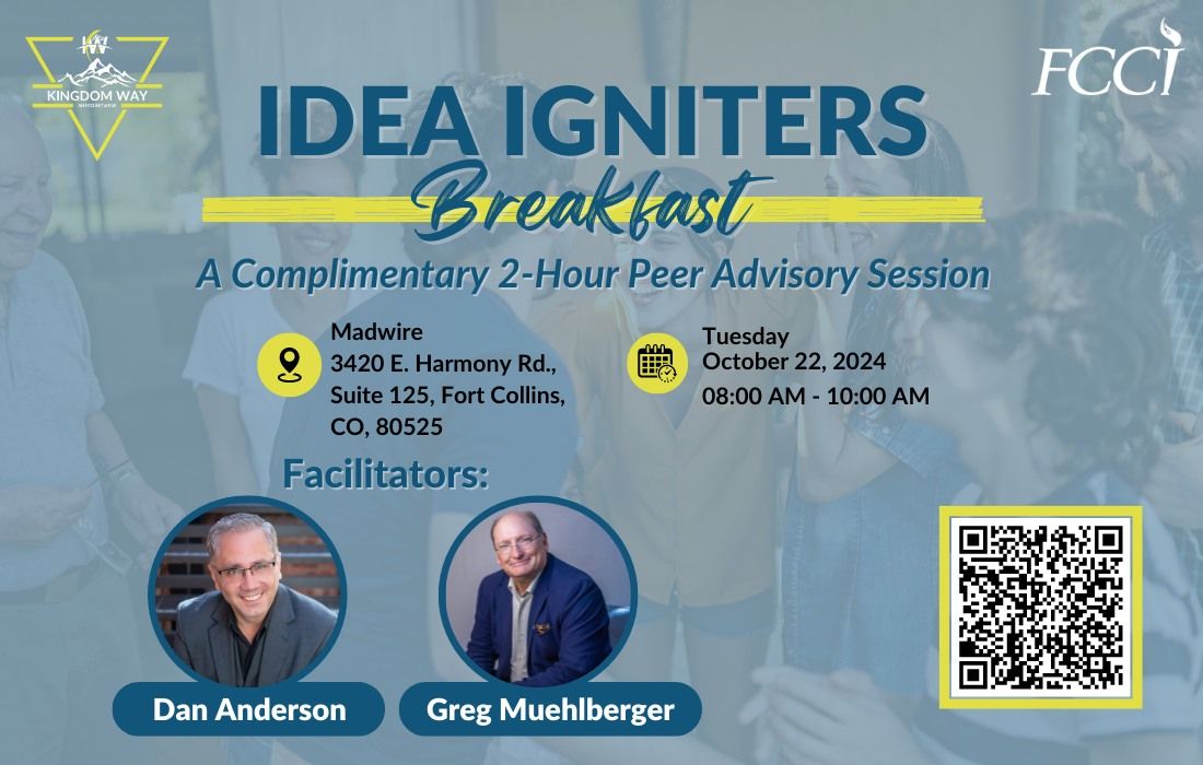 \u201cIdea Igniters Breakfast!\u201d