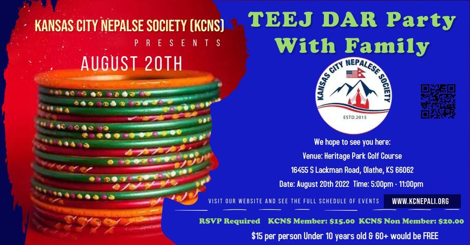 Annual Teej Dar Party