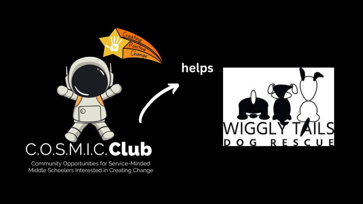 LHC makes tug toys for Wiggly Tails Dog Rescue (C.O.S.M.I.C. Club)