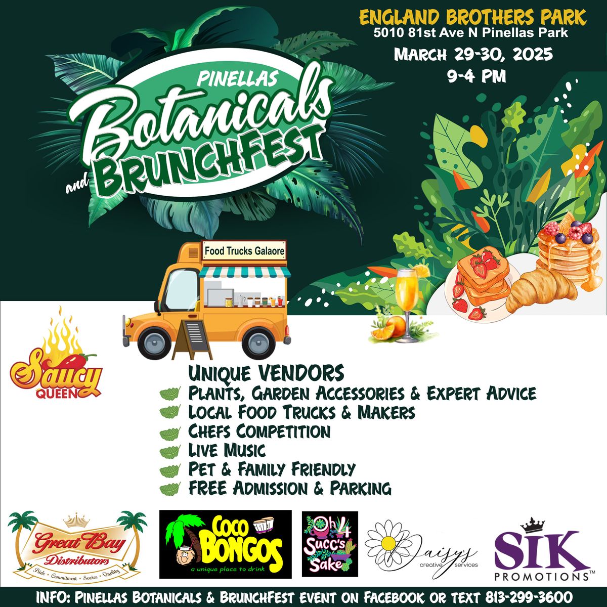 2nd Annual Pinellas Botanicals, Beer & BrunchFest