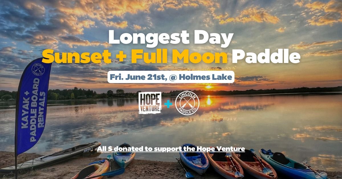 Full Moon Paddle for Hope!