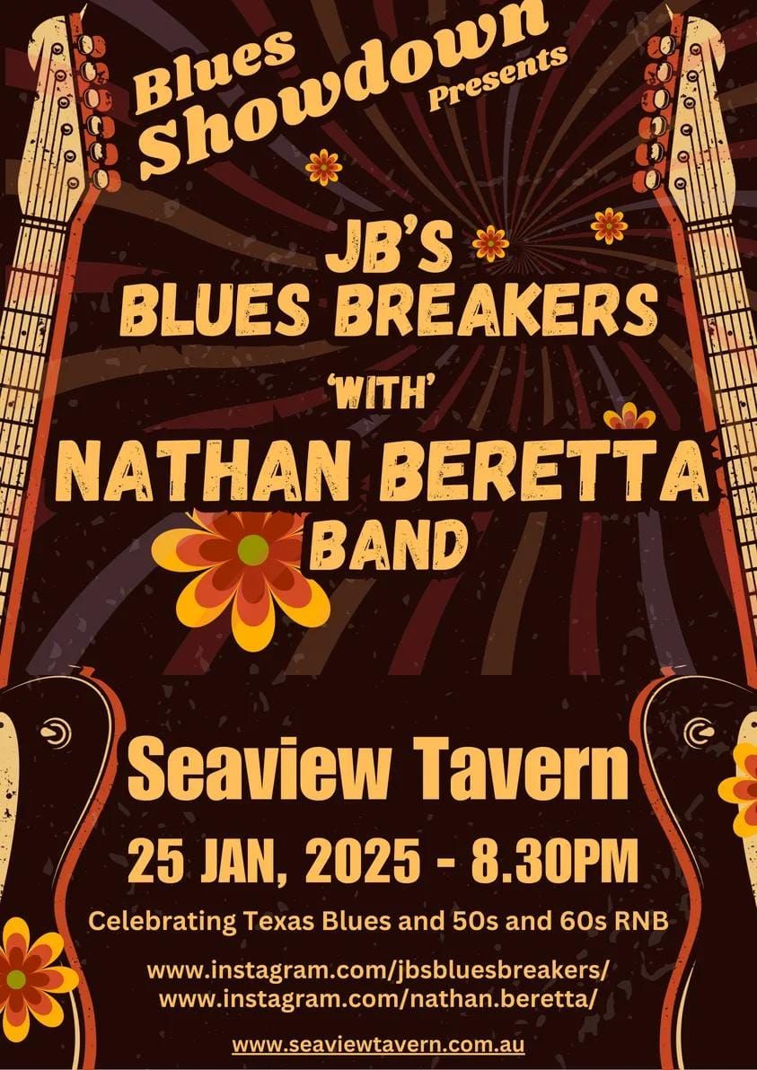 Blues Showdown with JB's Blues Breakers & Nathan Beretta Band