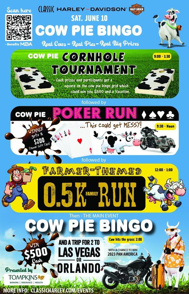 Cow Pie Rally 2023 MDA Cow Pie Cornhole Tournament, Classic Harley-Davidson, Leesport ...