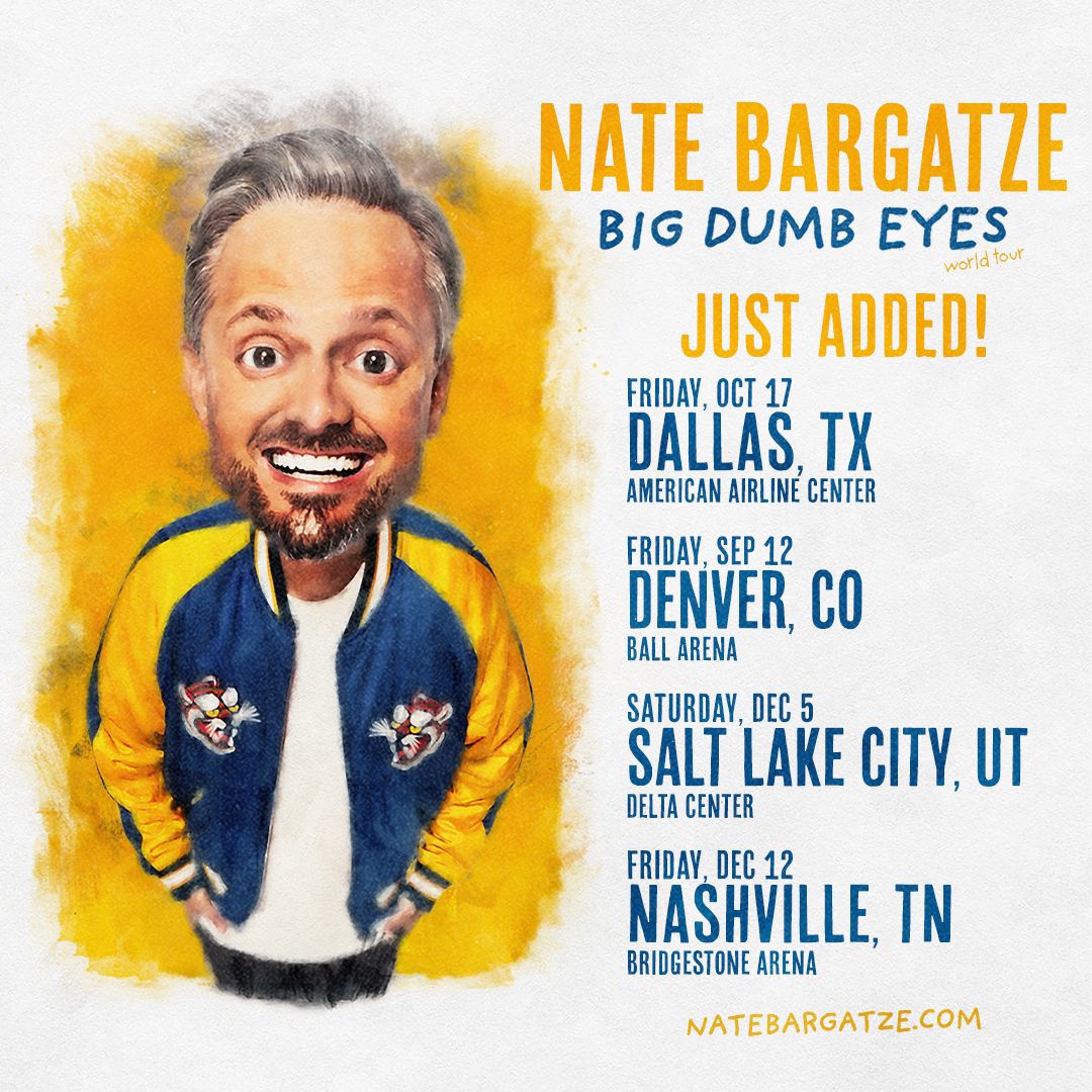 Nate Bargatze at Delta Center