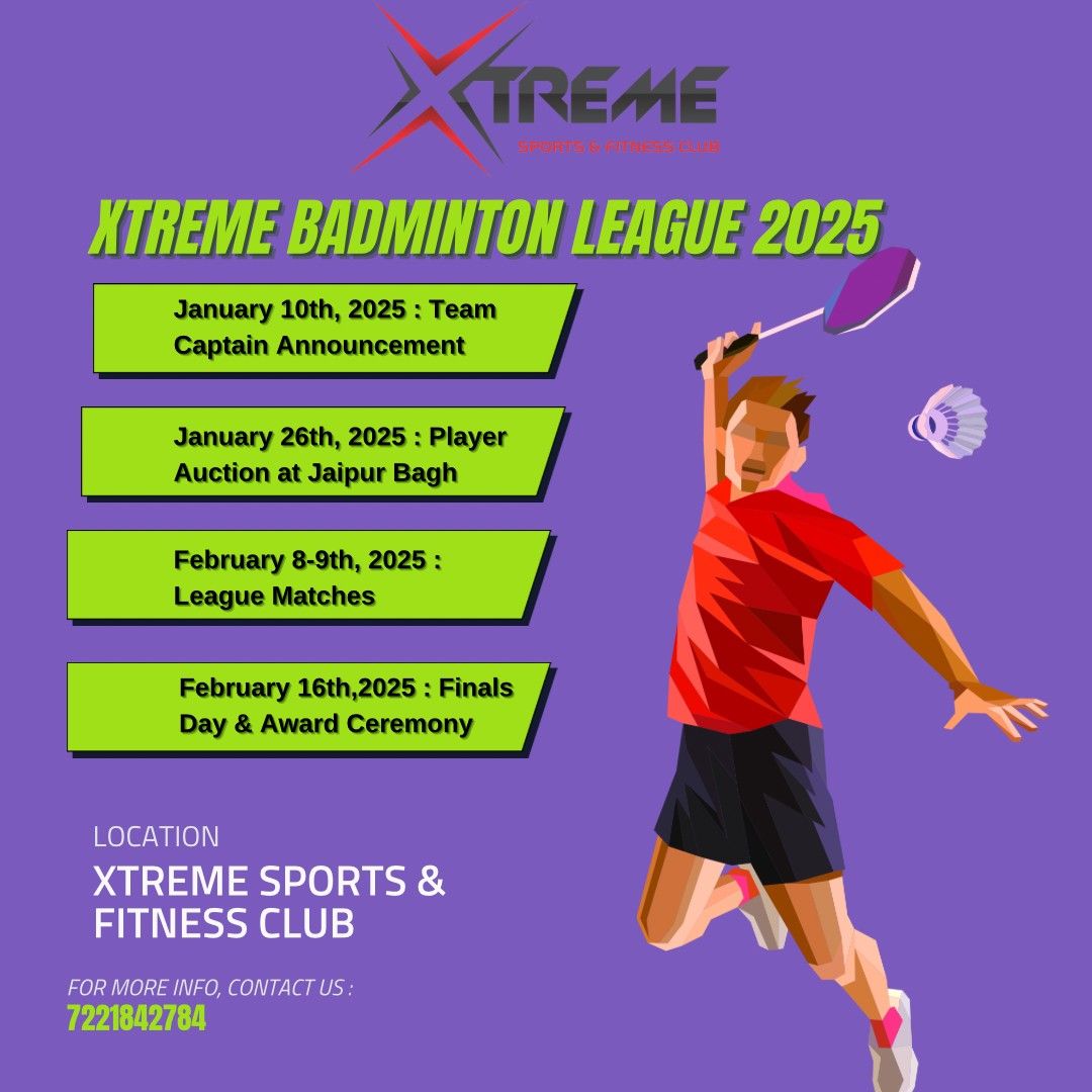 Xtreme Badminton League 2025: Season 1