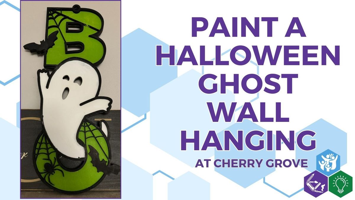 Halloween Ghost Wall Hanging