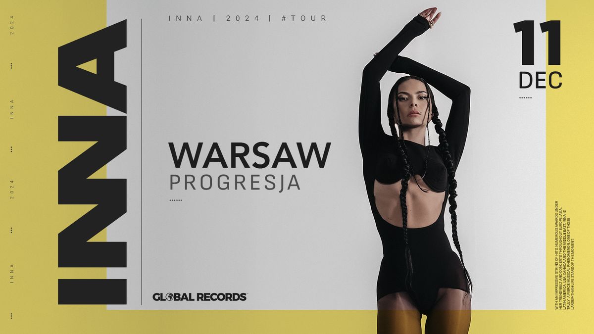 INNA - Live in Warsaw ( SOLD-OUT \ud83d\udea8 )