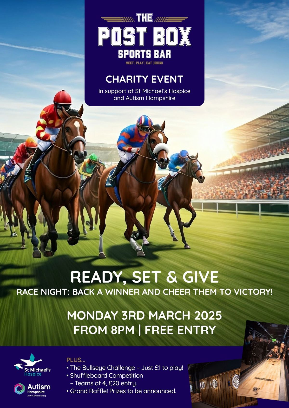 Charity Race Night at The Post Box