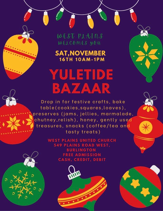 Yuletide Bazaar 