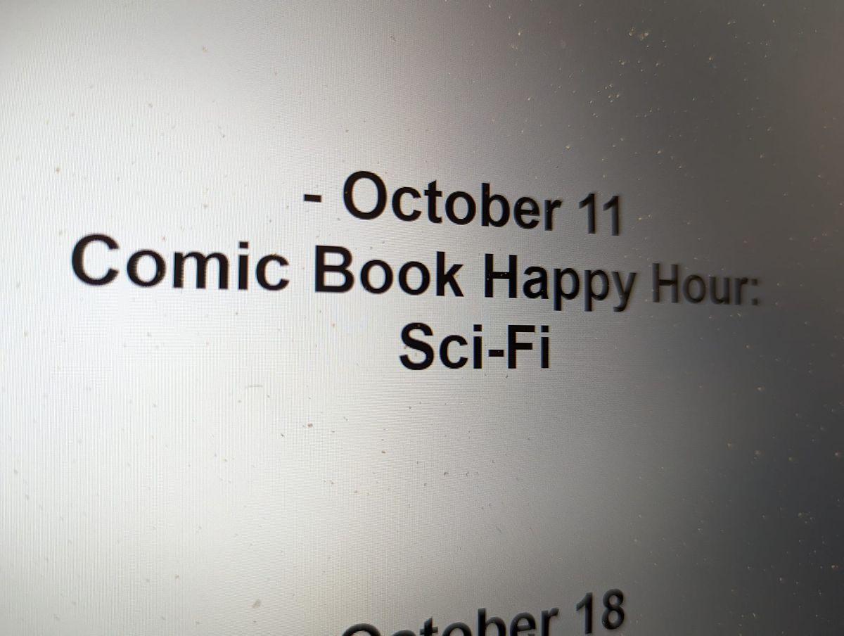 Comic Book Happy Hour! Sci-Fi