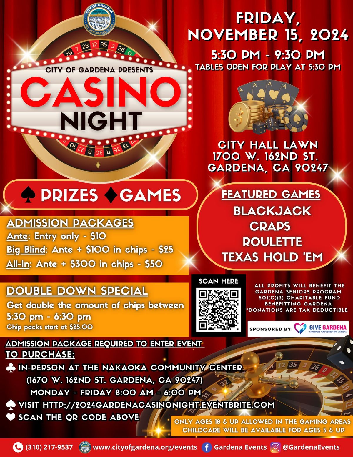 Gardena Casino Night