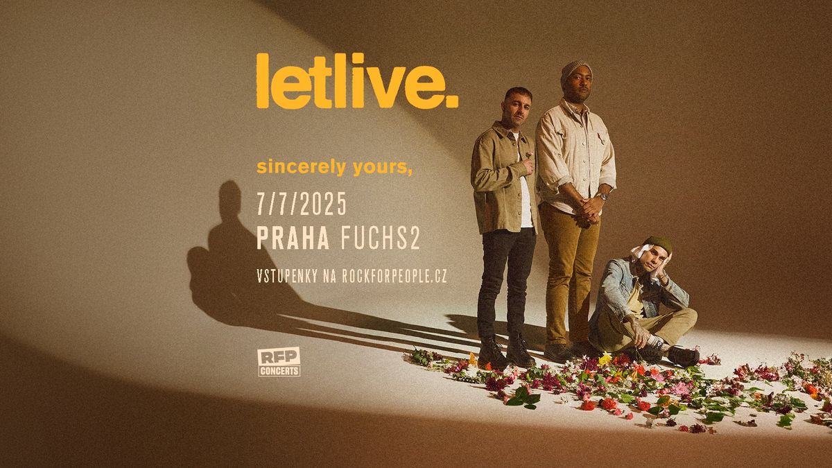 letlive. (US) - sincerely yours \/ PRAGUE