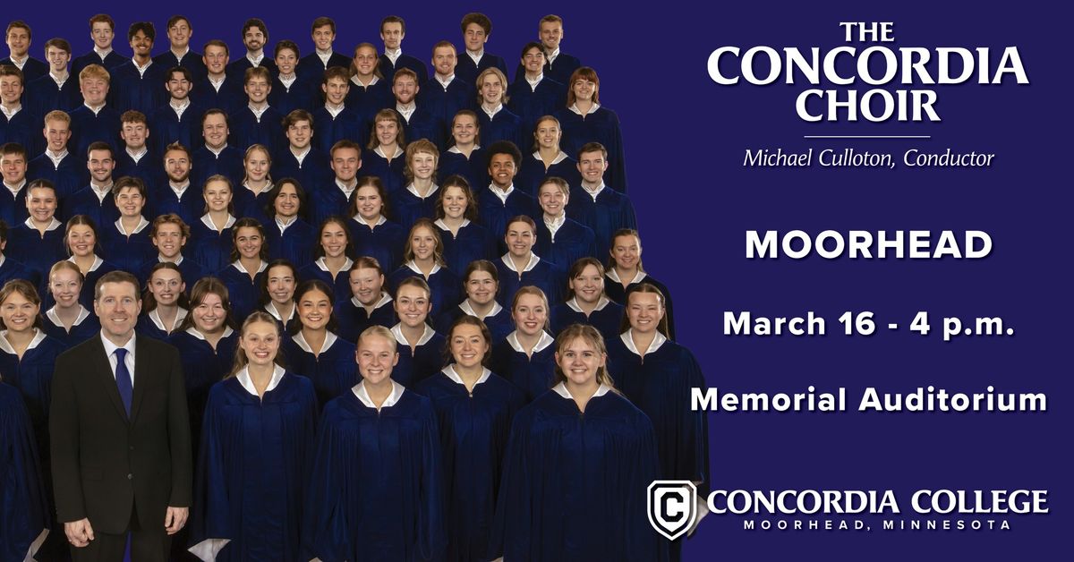 The Concordia Choir Tour Home Concert