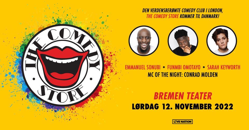 The Comedy Store - Bremen Teater - 12\/11\/22