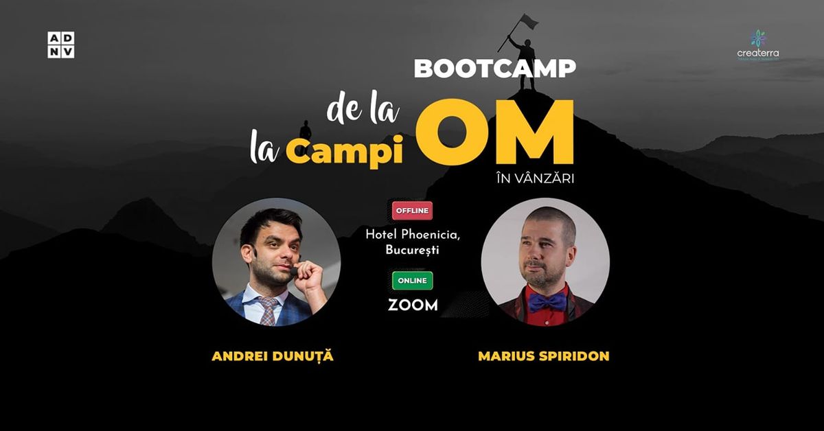 BOOTCAMP De la OM la CampiOM \u00een v\u00e2nz\u0103ri