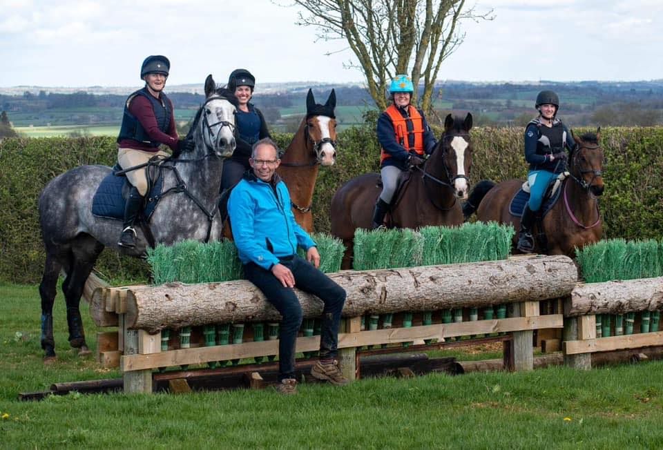 XC CLINIC WITH JONTY EVANS AT SWALCLIFFE PARK EQUESTRIAN