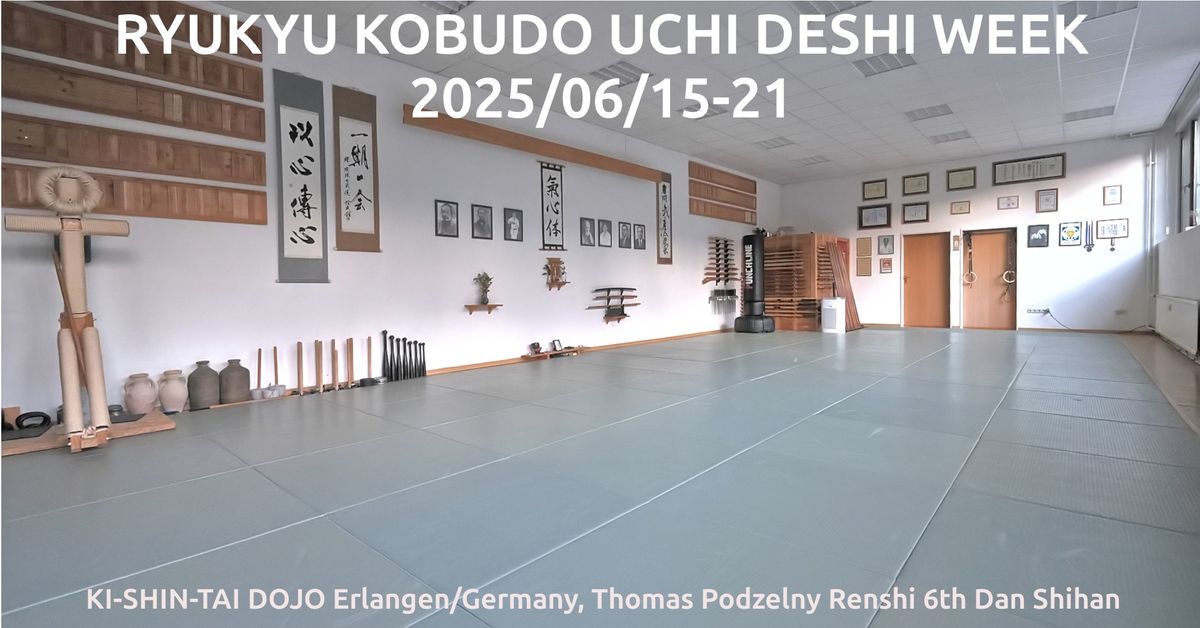 Ryukyu Kobudo Uchi Deshi Week 2025