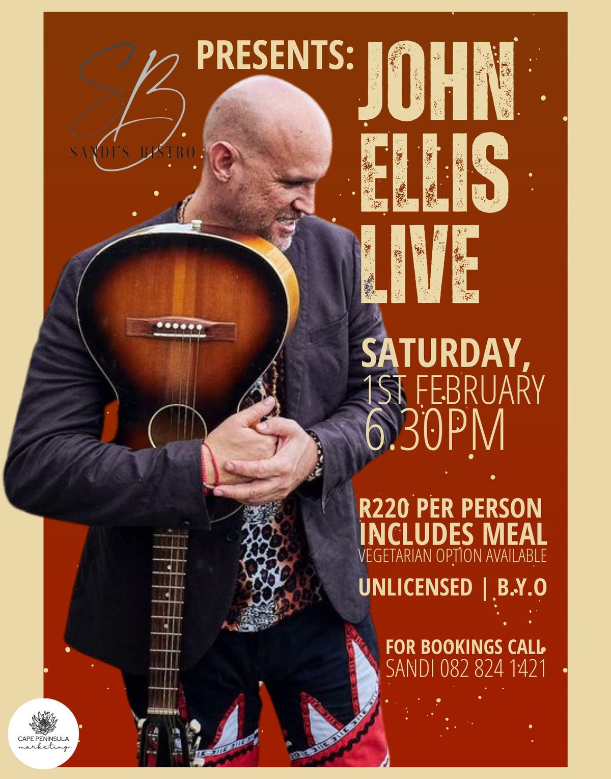 John Ellis LIVE at Sandi's Bistro